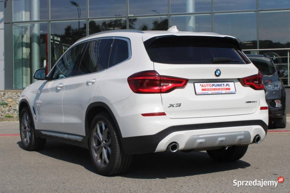 BMW X3 2020r Carplay LED Półskóra Navi El Klapa X3 Kraków