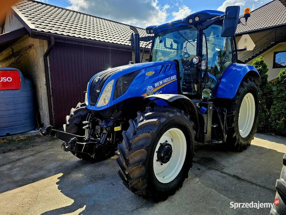 Holland t6175 Salon TUZamortyzowana oś i kabina Kabina łódzkie Głowno