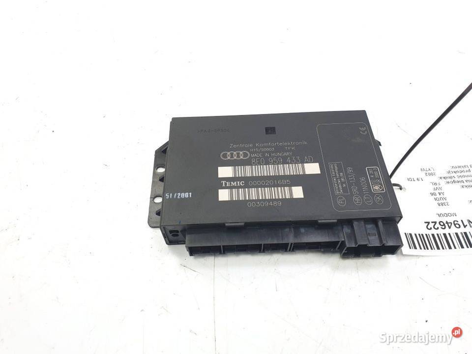 MODUŁ AUDI A4 B6 8E0959433AD Lipno