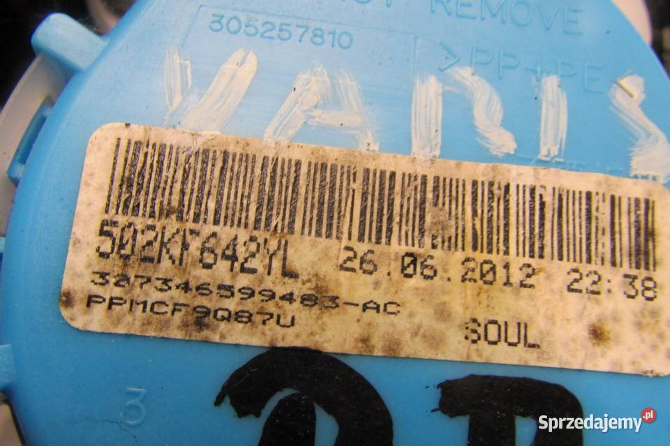 NAPINACZ PAS BEZPIECZEŃSTWA PRAWY PRZÓD PRZEDNI