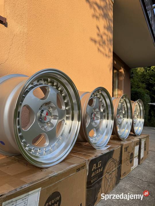 Felgi 15 4x100 4x1143 85j et25 Honda civic mazda aluminiowe Motoryzacja Mszana Dolna sprzedam