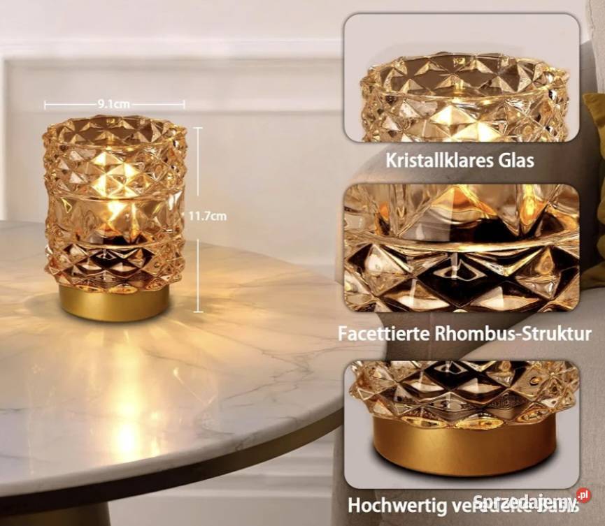 MJ PREMIER Bezprzewodowe lampy stołowe nowe 2 Lampy stołowe i nocne Jastrzębie-Zdrój