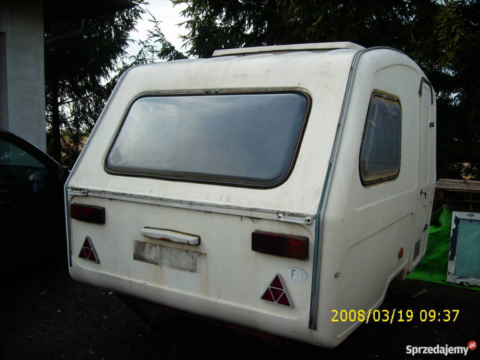 Kemping N126 Niewiadówka PRL Kempingowe Przyczepy i naczepy Czempiń