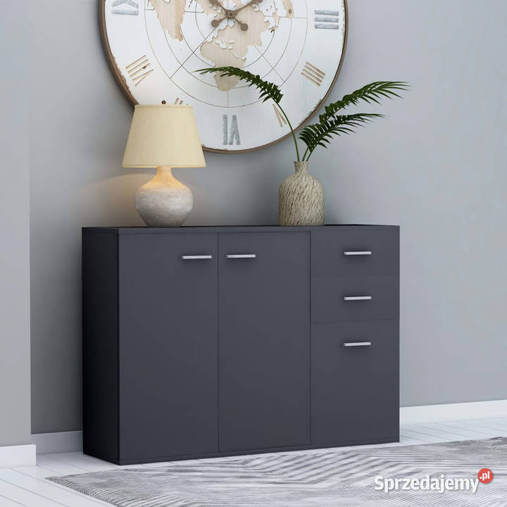 Szafka szara 105x30x75 materiał drewnopochodny mazowieckie Warszawa