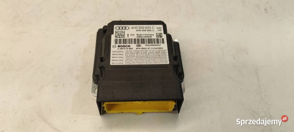 SENSOR PODUSZEK AIR BAG AUDI A6 C7 A7 4H0959655C osobowe