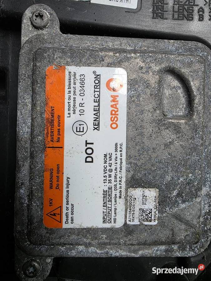 Lampa lewa reflektor lewy Jaguar XF Lift Xenon lewe Będzin
