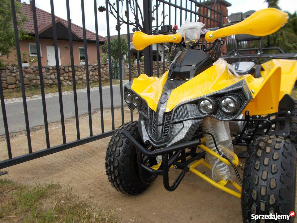 Quad Bombardier xxl 125 Yellow Wrocław 110 Oborniki Śląskie