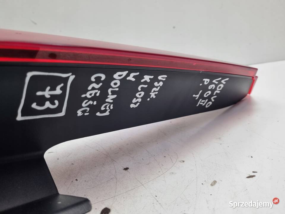 Volvo V60 II 1824r TYLNIA TYLNA LAMPA LEWA lewy Lampy tylne lubelskie Chełm