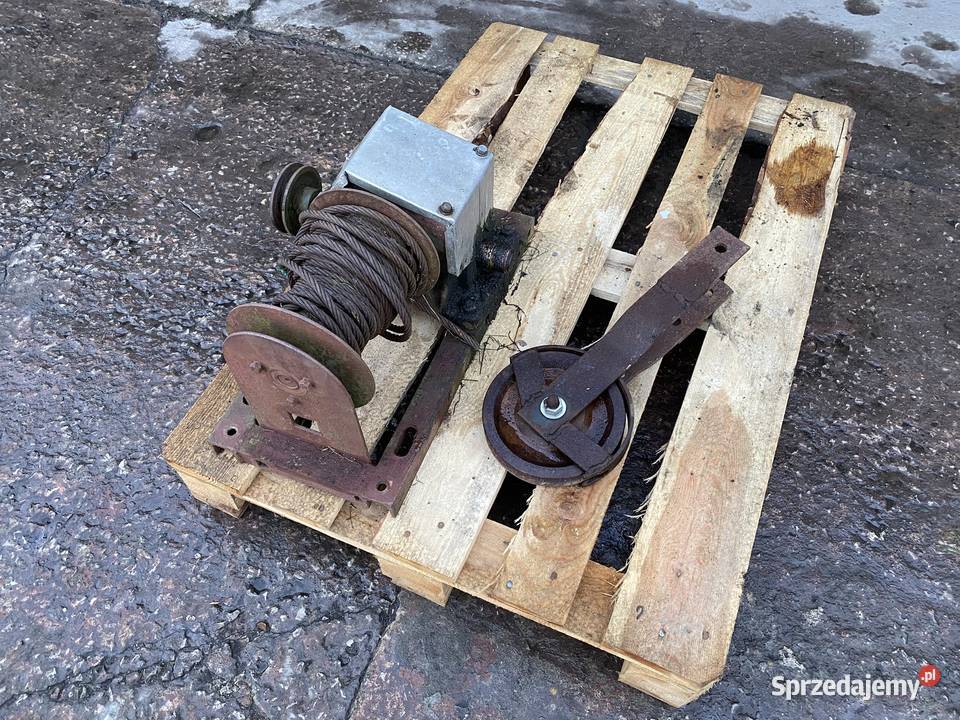 Wciągarka budowlana Koło wciągarki Pozostałe Secemin sprzedam