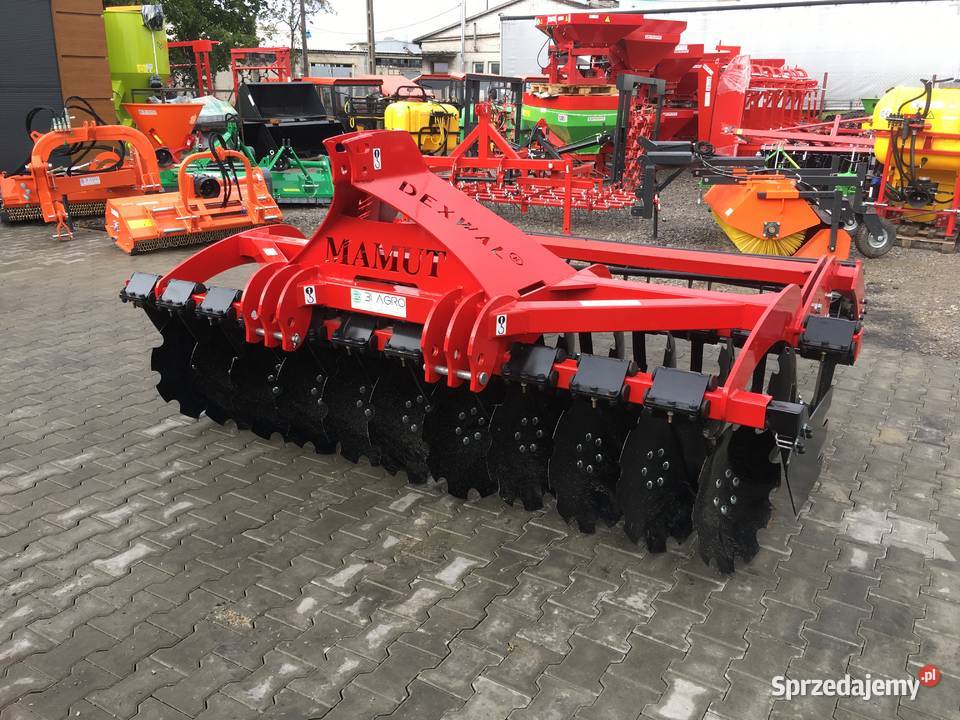 Brona talerzowa kompaktowa ciężka 30 Agregat Kobiele Wielkie