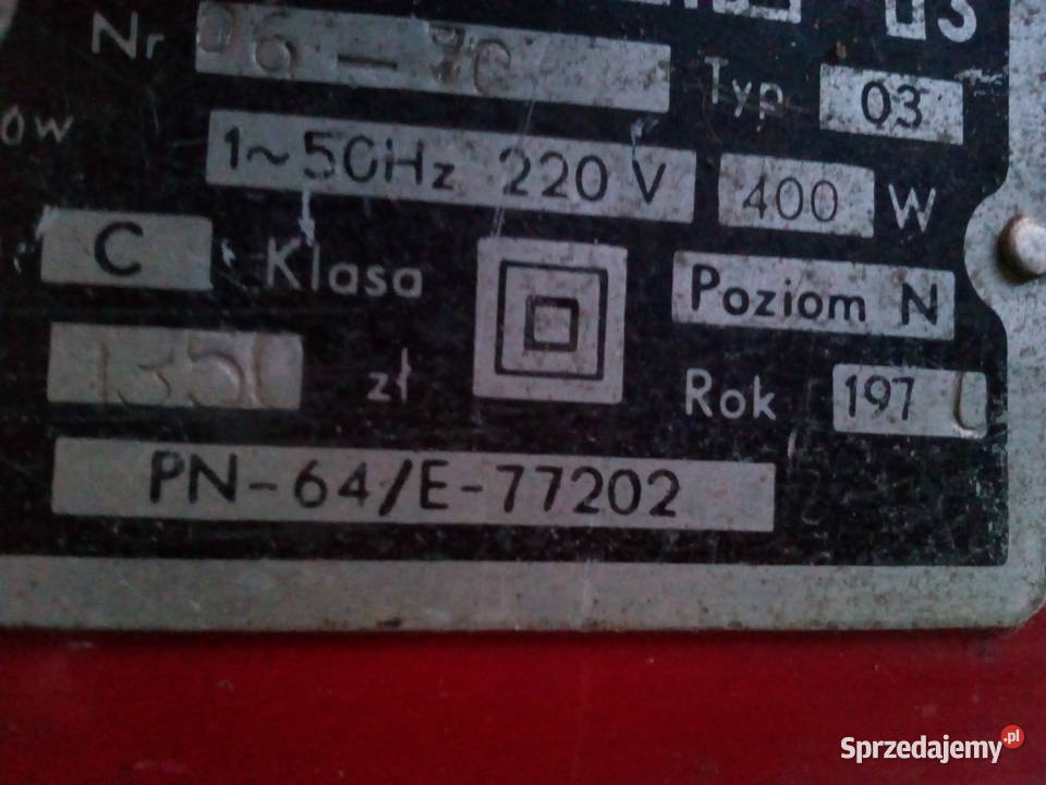 odkurzacz zelmer 03 z 1970 r Poznań