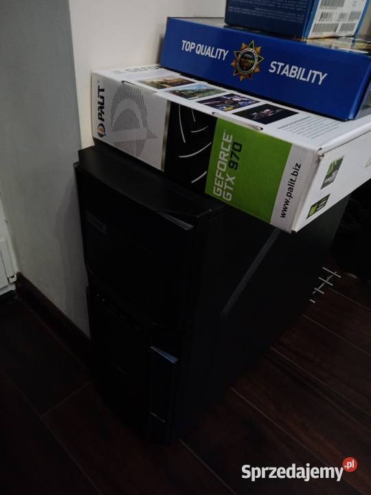 Komputer gtx970 4gb ssd ram 8gb Ząbki