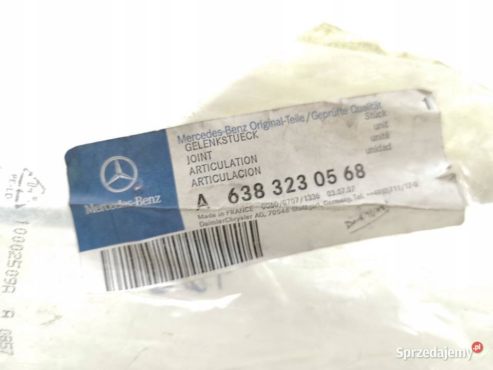 ŁĄCZNIK STABILIZATORA PRZÓD MERCEDESVITO W638