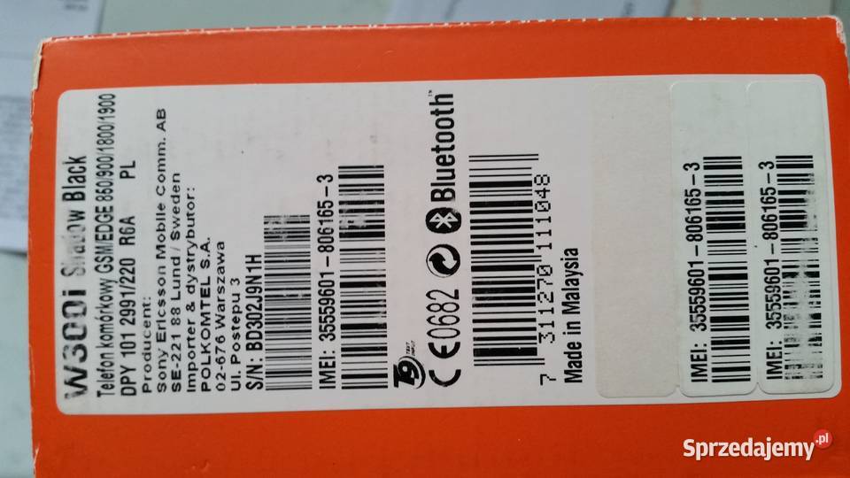 Instrukcja i plyta W300 PC SuitePC Sony Ericsson Telefony i Akcesoria Puławy sprzedam