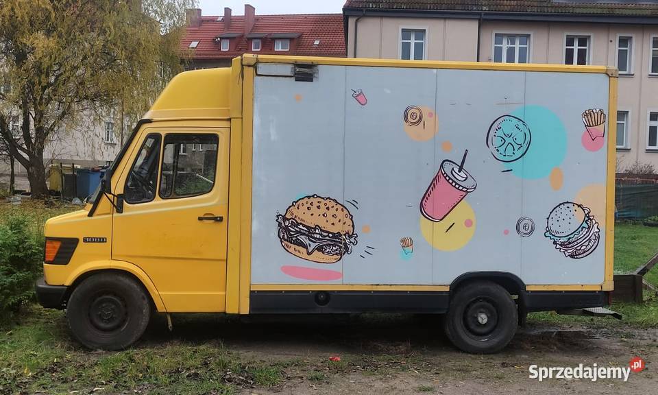Foodtruck Food truck Mercedes Kaczka Motoryzacja zachodniopomorskie Sławno sprzedam