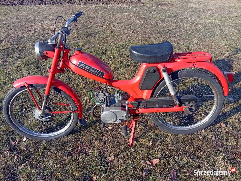 Romet typ 100 silnik 025 komar czerwony Wojsławice