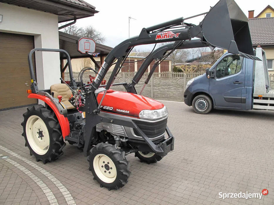 Mini Traktorek Yanmar EF220 22 4X4 Wspomaganie lubelskie Międzyrzec Podlaski sprzedam