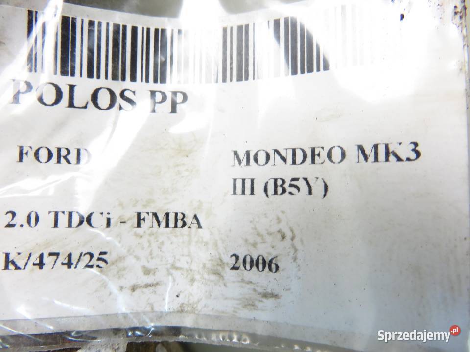PÓŁOŚ PRAWA PRZEDNIA FORD MONDEO MK3 III 20 TDCi