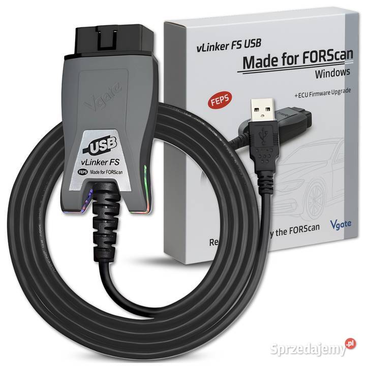 Kabel Interfejs Diagnostyczny vLinker FS do Ford Motoryzacja Biłgoraj sprzedam