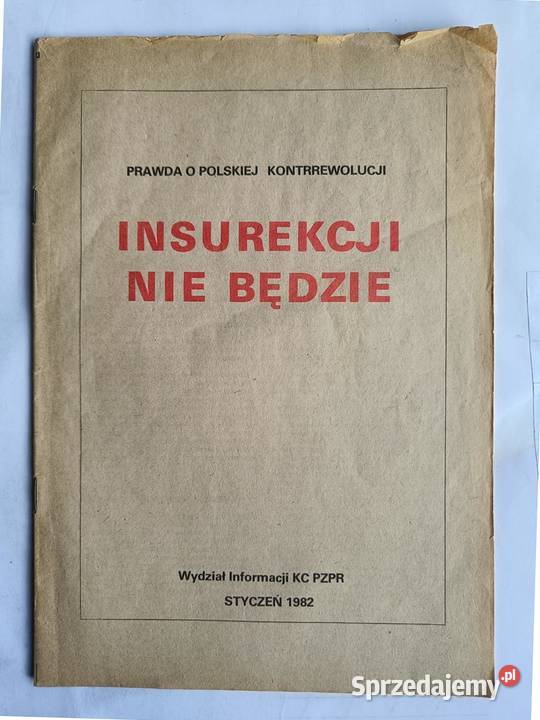 Insurekcji nie będzie NZS prawda o polskiej Gdynia