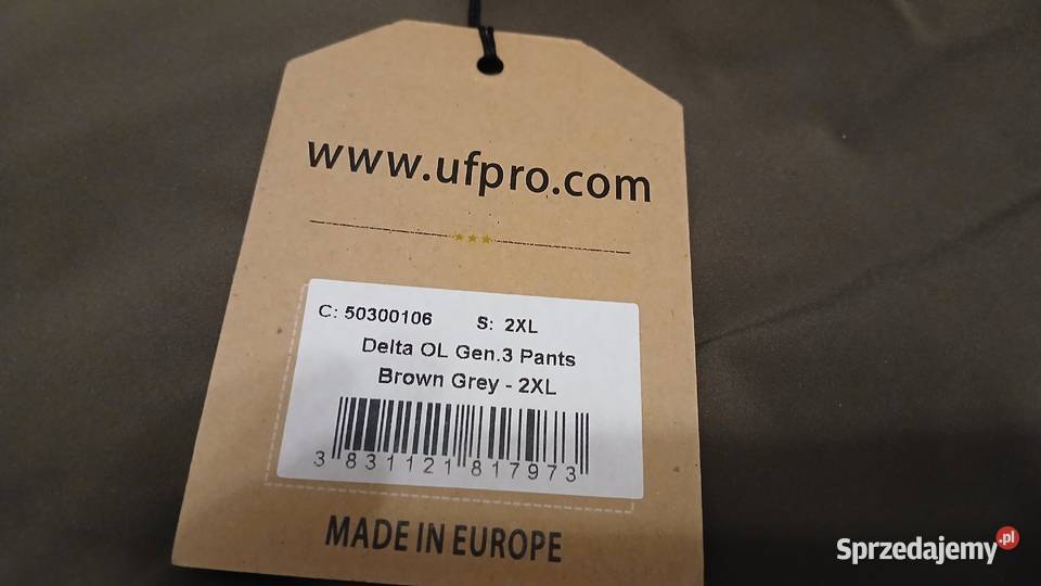 Spodnie zimowe UF PRO DELTA OL 30 browngrey