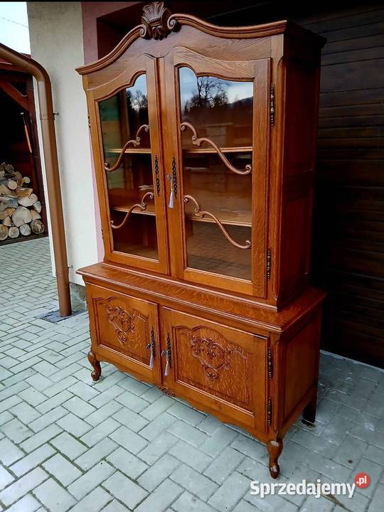 Witryna Biblioteczka Serwantka Stylowa Komoda Kamienna Góra sprzedam