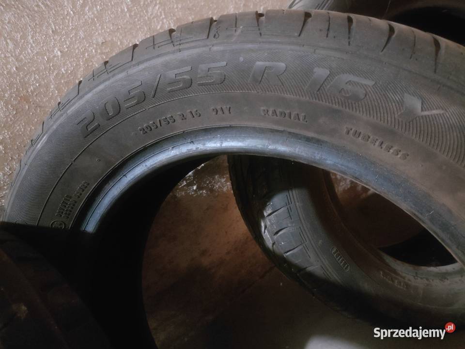 Sprzedam opony letnie 20555 R16 16cale dolnośląskie Strzegom sprzedam