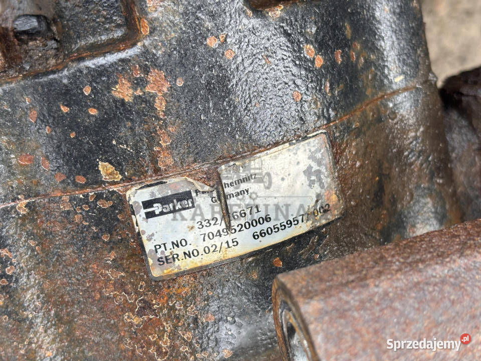 JCB Pompa hydrauliczna 2 sekcyjna 4516 CCREV Pozostałe Jastrzębniki