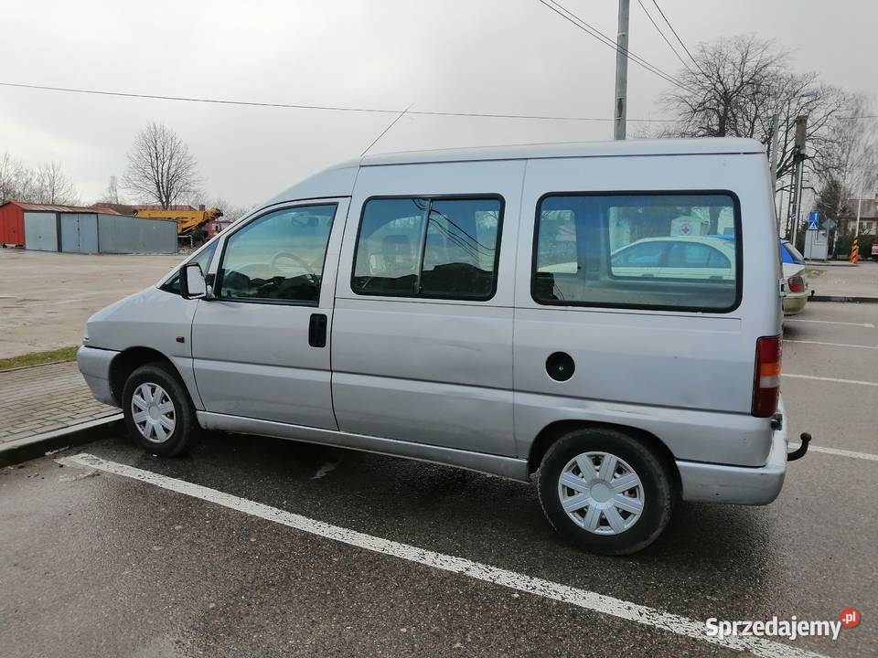 FIAT SCUDO BENZYNA 16 BUS MAŁE PIENIĄDZE Siemiatycze