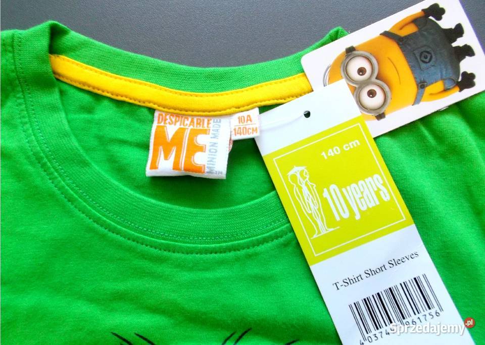 Koszulka Tshirt DESPICABLE ME MINION 10A 140 zachodniopomorskie Rewal
