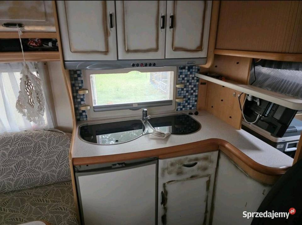 Przyczepa kempingowa Hobby 460 UFE MoverKlima Rok produkcji 2007 Zielona Góra