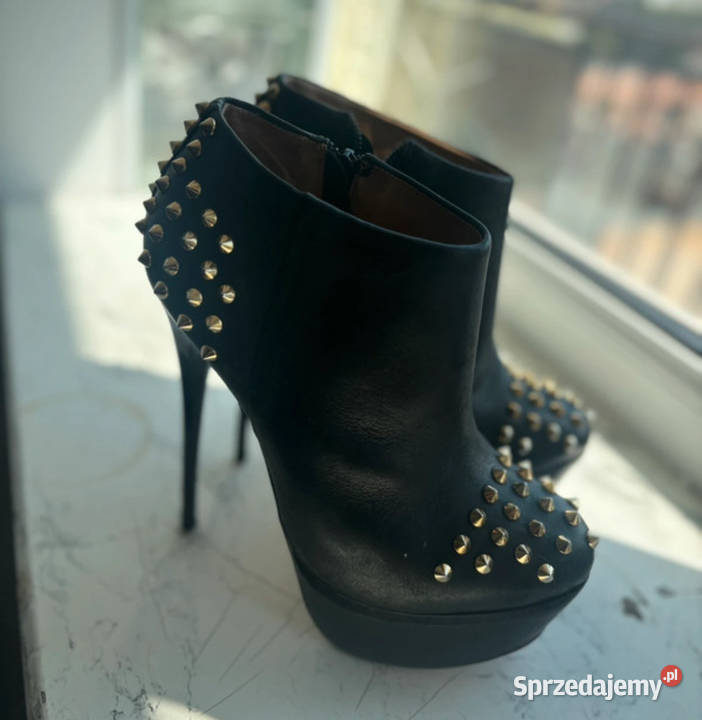 Sexy szpilki Kurt Heiger 38 skóra Ciechanów