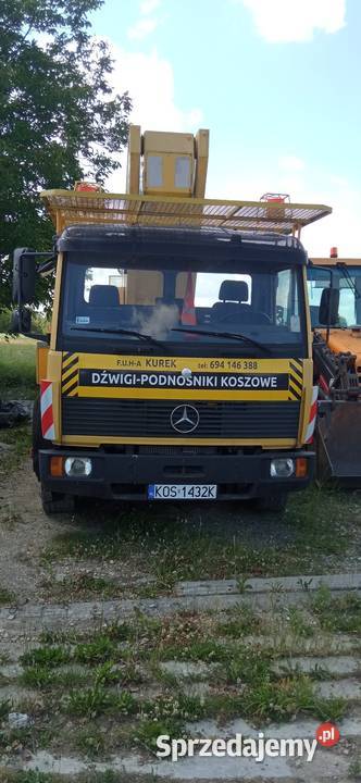 Wumag WT 350 podnośnik koszowy radio / CD