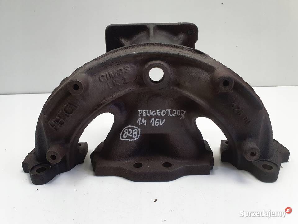 KOLEKTOR WYDECHOWY Peugeot 207 14 16V KFU lubelskie Rudka