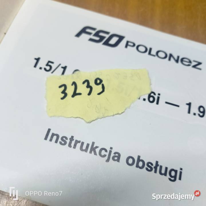 Instrukcja obsługi Polonez łódzkie Łubno