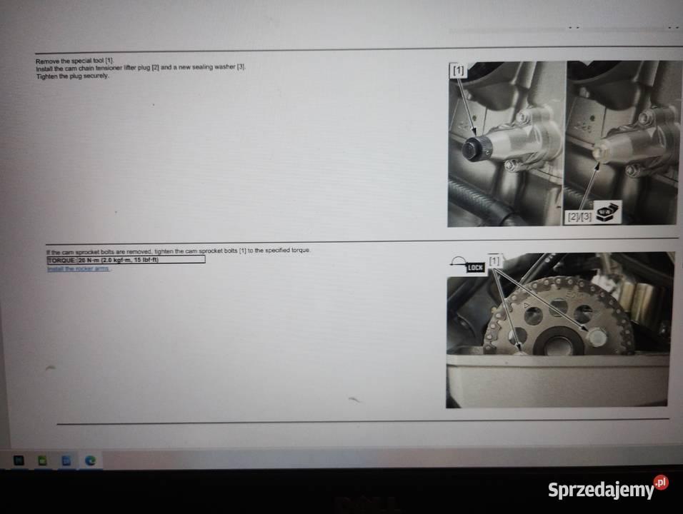 Instrukcja serwisowa Hondy PDF NT1100 NT 1100 z Grabowiec