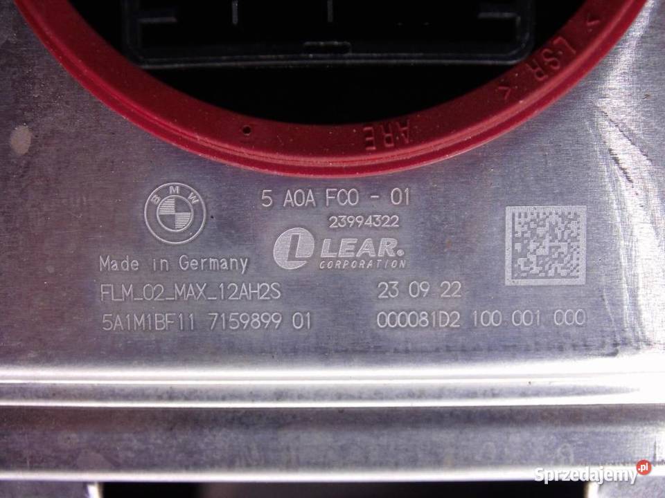 BMW 3 G20 G21 G22 G01 G02 PRZETWORNICA MODUŁ LED opolskie Biała Nyska