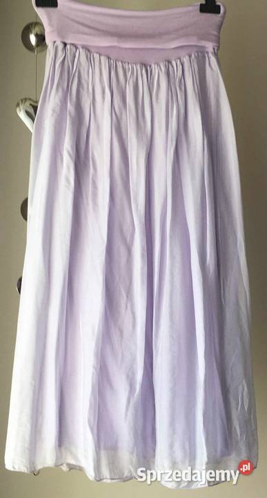 Spódnica midimaxi jedwab różne kolory Włochy Rozmiar 36(S) Białystok