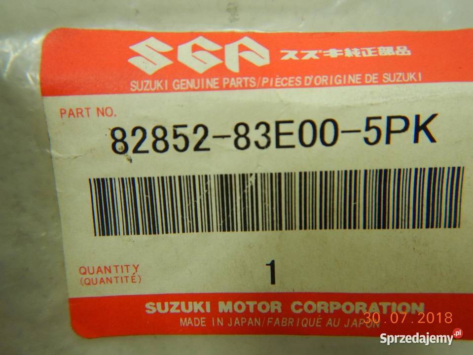 ZAŚLEPKA ZDERZAKA TYLNEGO SUZUKI WAGON R PLUS osobowe sprzedam