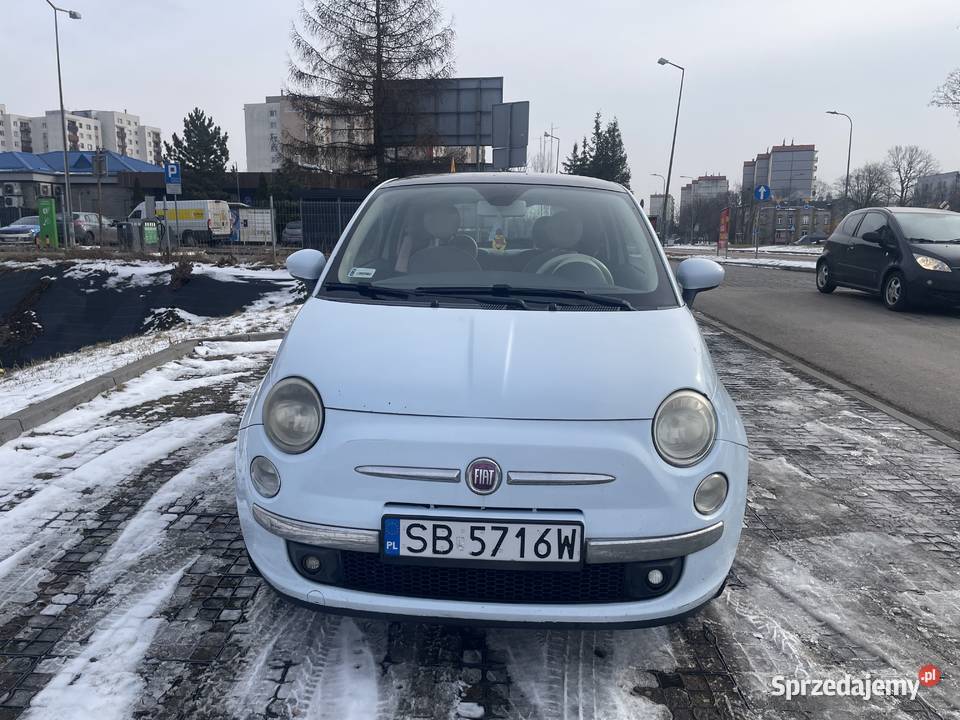 Fiat 500 2007 sprzedażzamiana Dąbrowa Górnicza