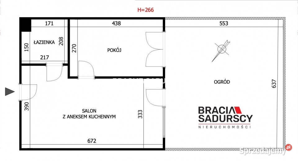 Mieszkanie 3992 metry 2pok Niepołomice