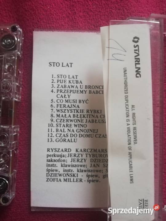 Kaseta magnetofonowa muzyka biesiady 1 płyta Płyty i kasety Łódź