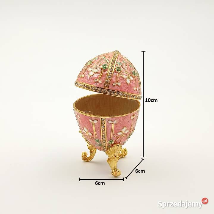 Jajko jajo faberge pojemniki szkatułka Zawiercie