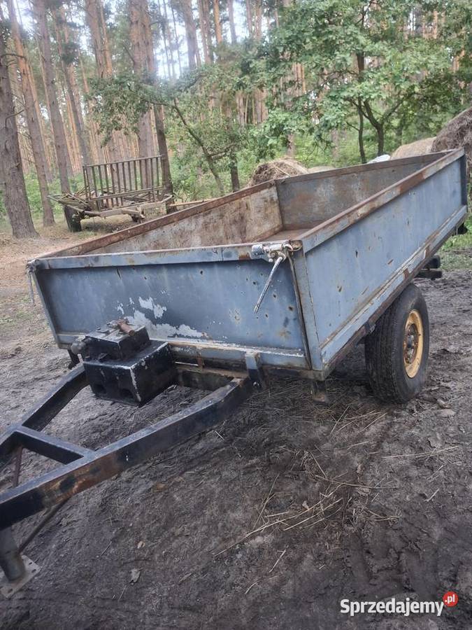 Przyczepawywrotka minitraktorek traktorek lubuskie Krosno Odrzańskie