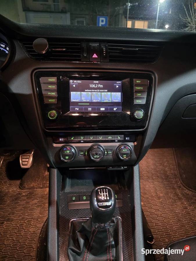 Skoda Octavia Vrs 2014r czujnik deszczu Zgorzelec