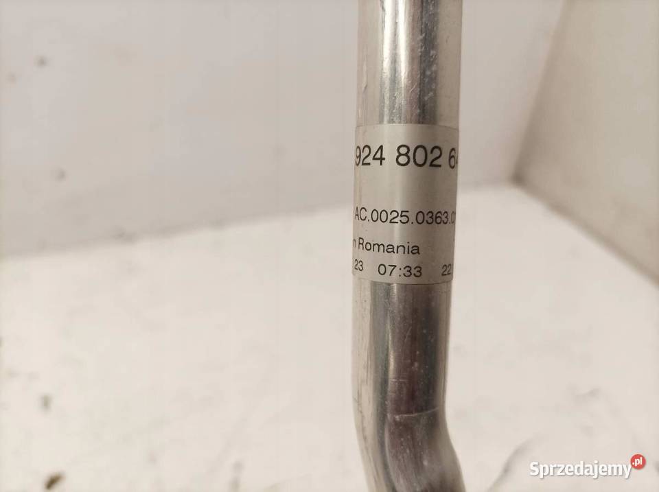 PRZEWÓD KLIMATYZACJI RURKA 10 B 924546661R Dacia Rok produkcji 2018