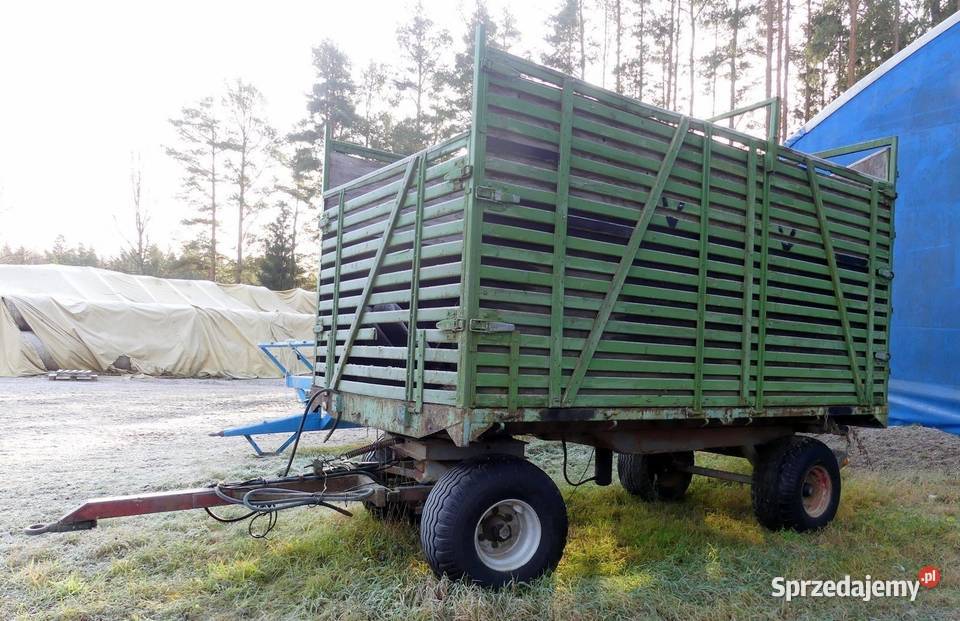 przyczepa wywrot kipper 10t wysokie burty Końskowola sprzedam