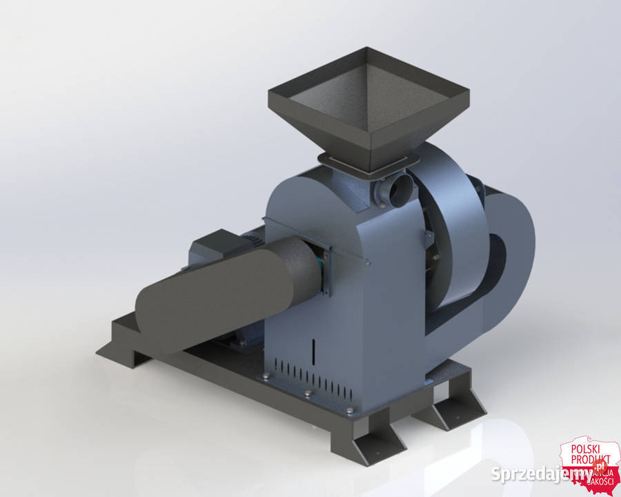Młyn bijakowy do zrębki ŻUBR400 15 kW 400 h Poznań