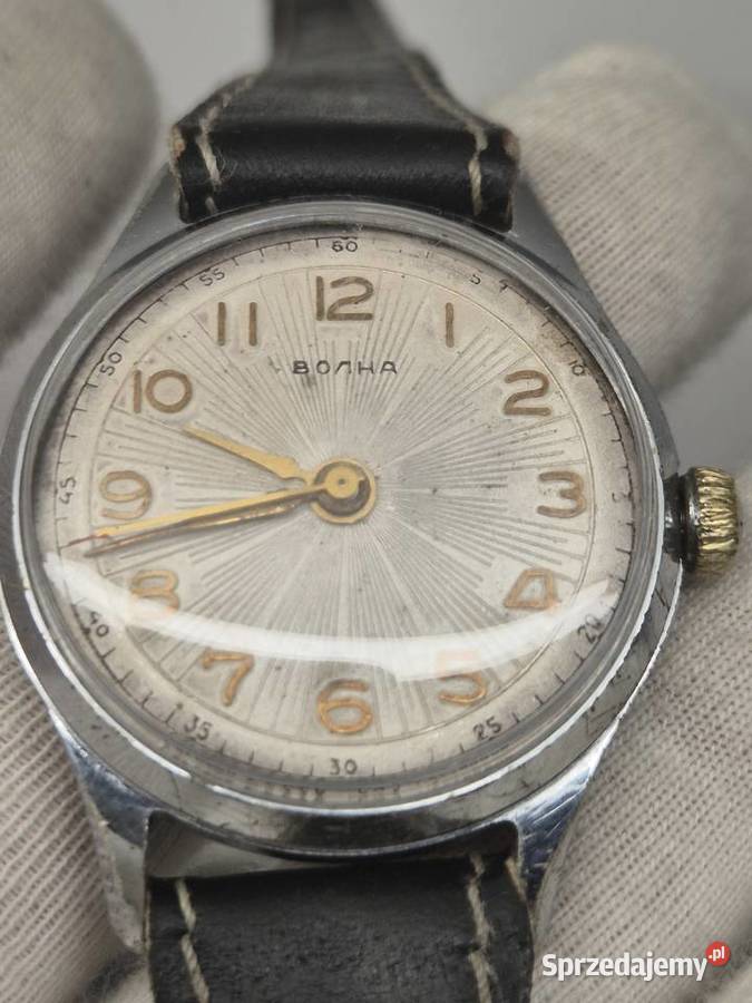 Ruski Zenith zegarekWołna z mikroregulacją Męskie Chorzów