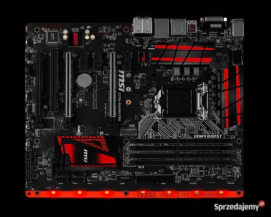 Płyta główna MSI Z170A Gaming Pro z procesorem Radom